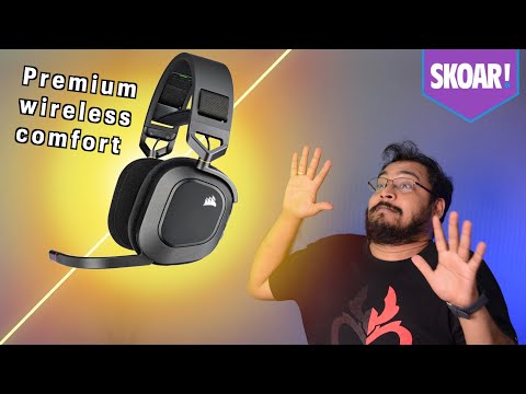 Corsair HS80 Wireless: Inmersión y libertad en audio gaming