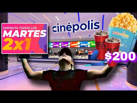 Aprovecha el combo lunes en Cinepolis y ahorra en tu cine