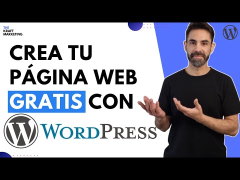 Crea tu sitio web potente con WordPress gratis y simple