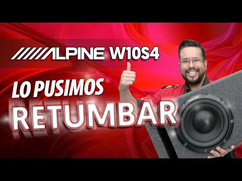 Potencia tu sonido con el subwoofer Alpine de última generación