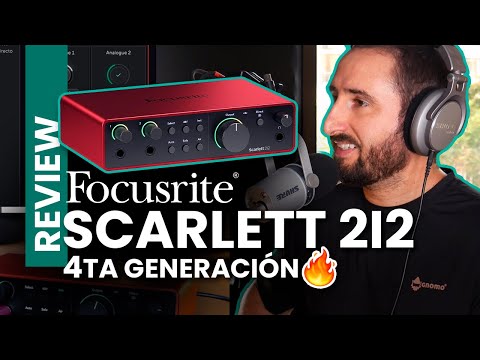 Scarlett 4i4: La revolución en grabación de audio profesional