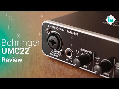 Behringer UMC22: Potencia y calidad para tu grabación profesional
