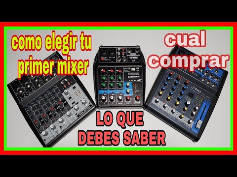 Potencia tu sonido con el mixer Behringer ideal para ti