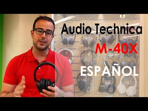 Sonido profesional y comodidad: Audio Technica ATH M40x