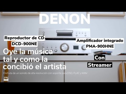 Denon PMA 900HNE: Poder y calidad en tu sistema de audio