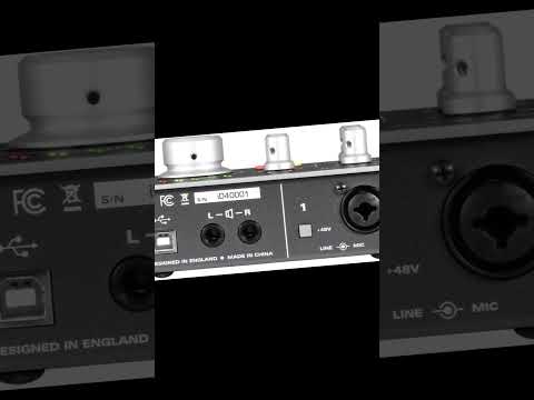 Audient ID4: Potencia tu grabación con calidad profesional