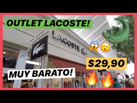 Outlet Lacoste online: Moda y tecnología a tu alcance