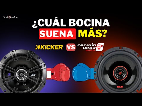 Bocinas Kicker 6.5: Potencia y calidad de sonido en tu vida