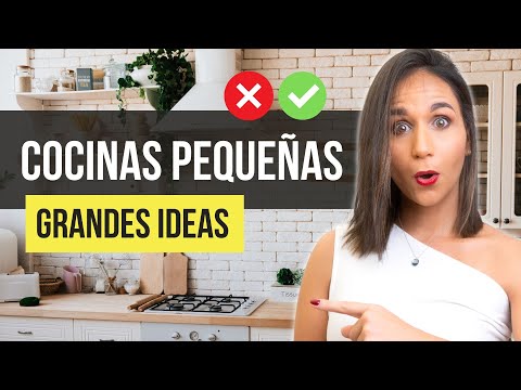 Cocinas modernas pequeñas que maximizan tu espacio y estilo