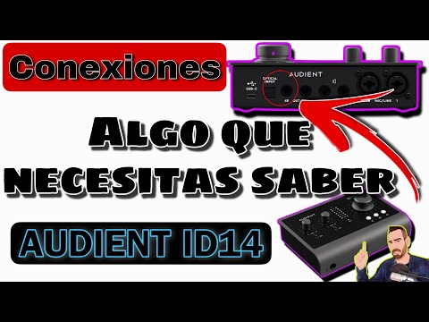 Audient ID14 MK2: Potencia y claridad en tu estudio de audio