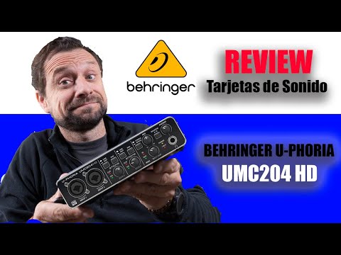 Behringer UMC204HD: Calidad de sonido profesional al alcance