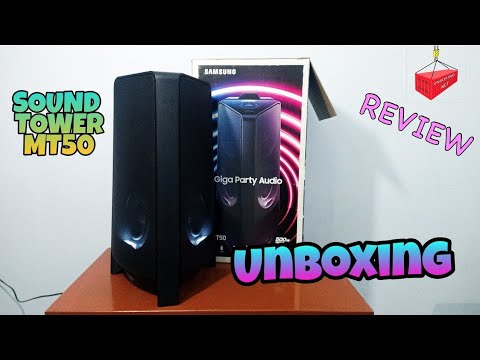 Samsung MX T50: Potencia y estilo para tu música diaria