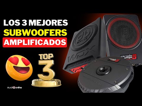 Potencia tu sonido: el subwoofer amplificado ideal para tu auto