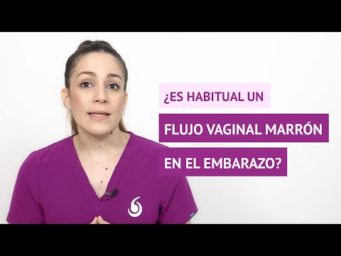 Flujo marrón en el embarazo: ¿Es normal al principio?