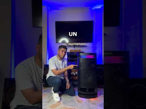 Sonido envolvente con la torre de Sony que transforma tu hogar