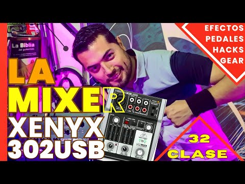 Potencia tu sonido con la Behringer Xenyx 302USB
