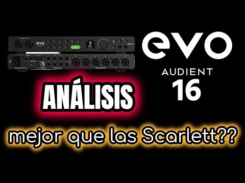 Audient EVO 16: La revolución en interfaces de audio profesional