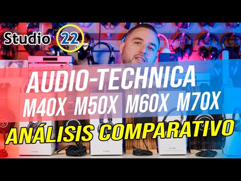 ATH M70x: Potencia y precisión en audio profesional