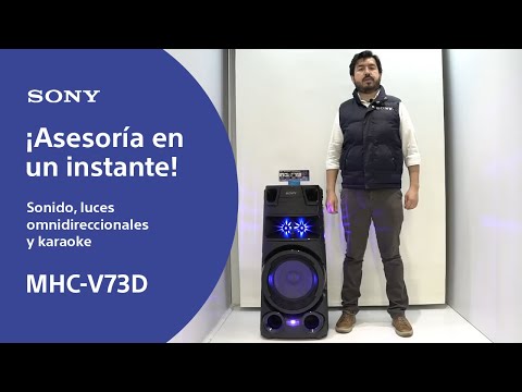 Potencia tu fiesta con el sonido del Sony MHC V43D
