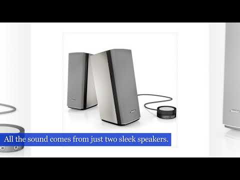 Bose Companion 20: Sonido envolvente para tu escritorio moderno