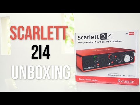 Scarlett 2i4: Eleva tu grabación con tecnología de vanguardia
