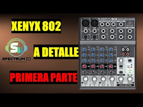 Sonido profesional al alcance: Behringer Xenyx 802 ideal para ti