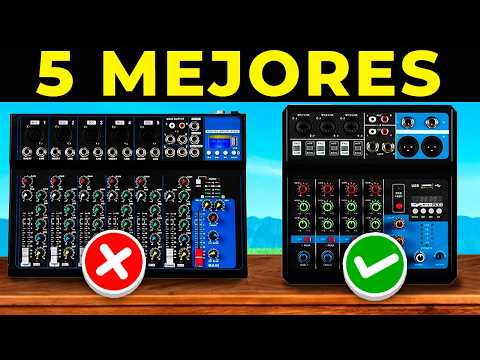 Potencia tu producción con el mejor mezclador de sonido