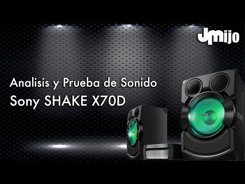 Potencia tu fiesta con Sony Shake X70D y su sonido envolvente